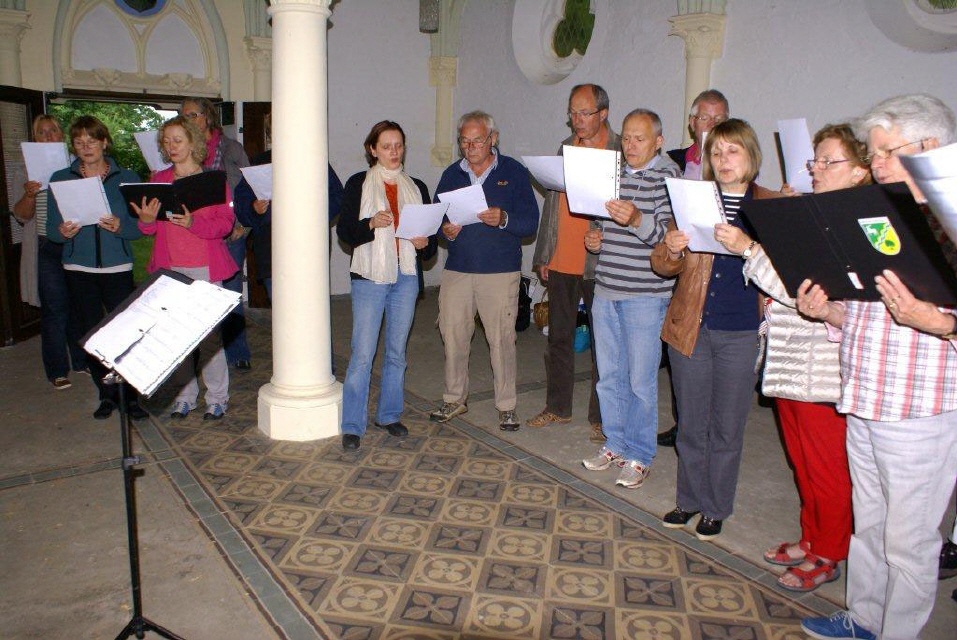In der Friedhofskapelle