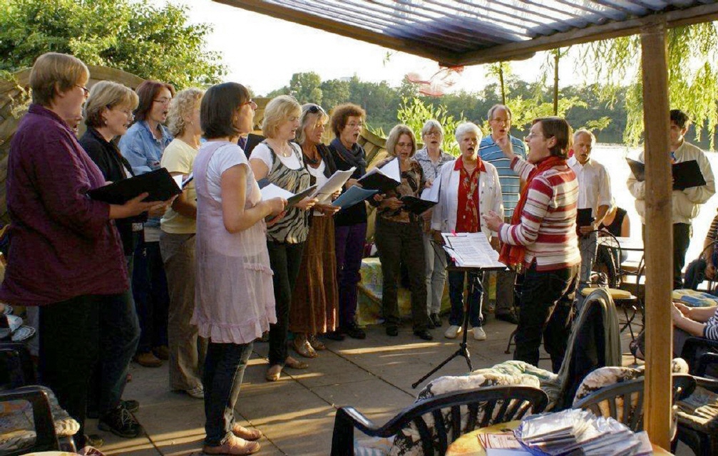 Proben im Garten 2011