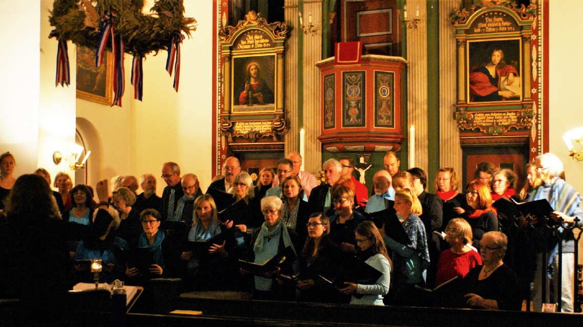 4 Chöre im Konzert